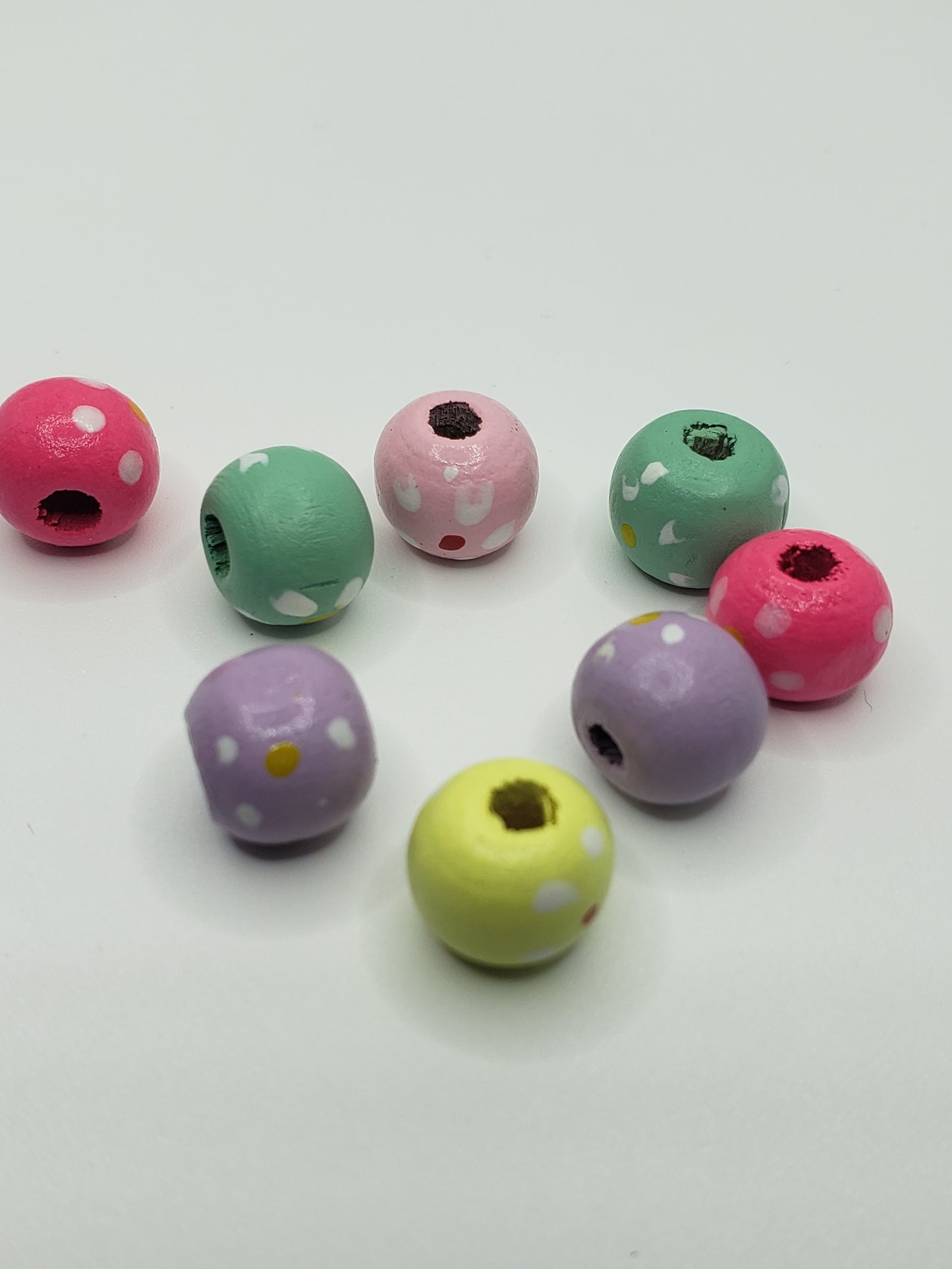 Wooden Easter Beads