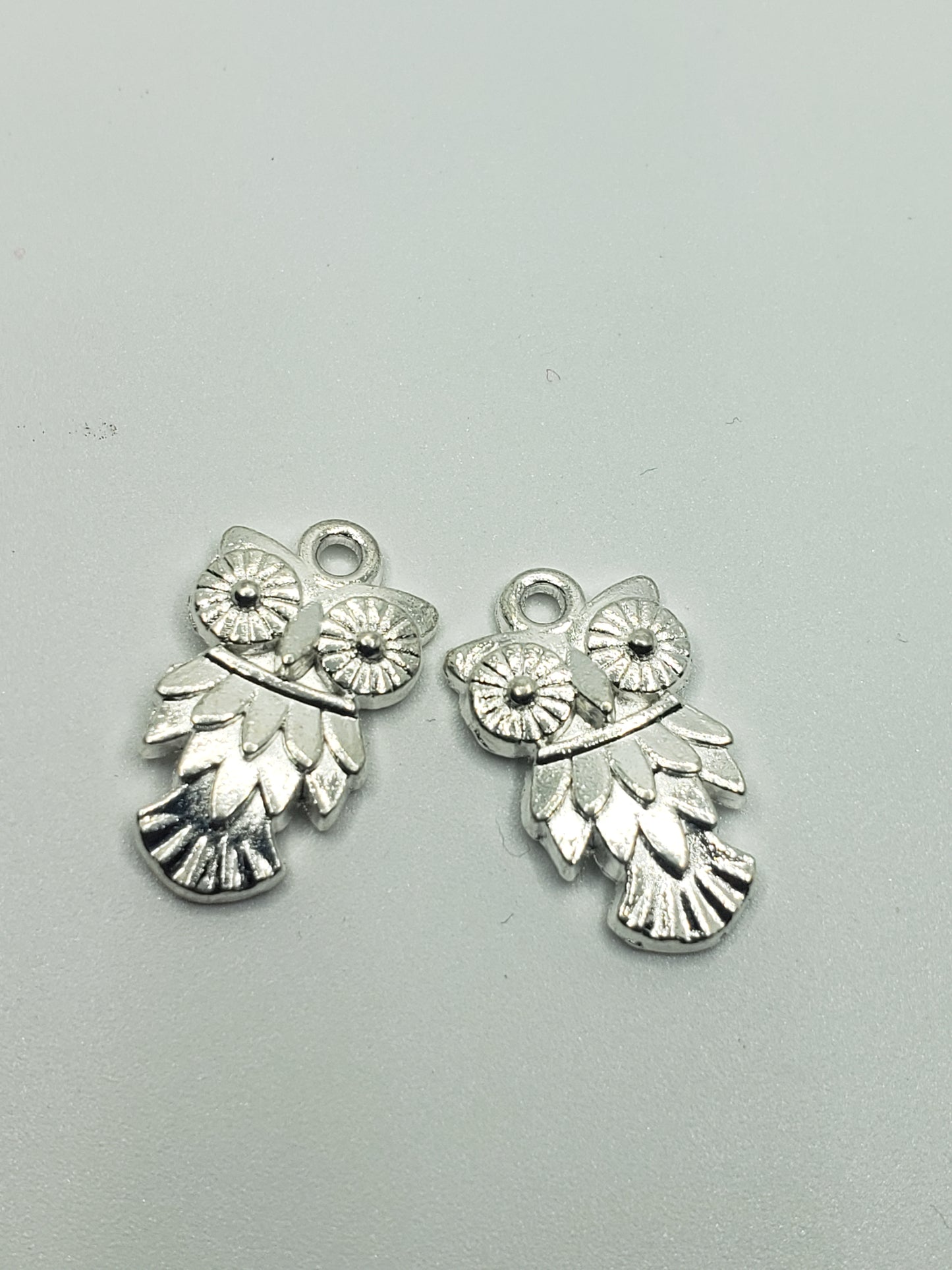 Silver Owl Charms